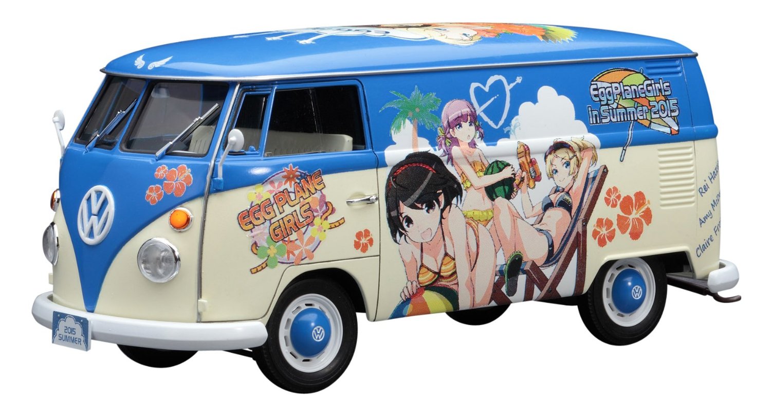 Hasegawa 1/24 VW Type 2 Delivery Van - Egg Girls Summer Paint 2015 # P333