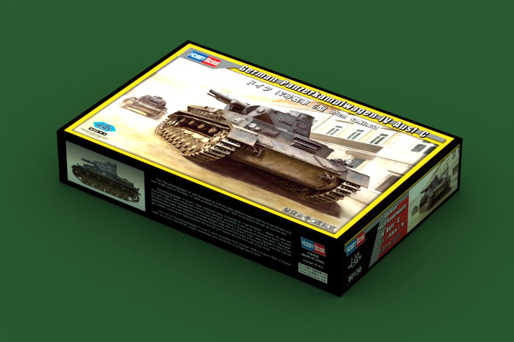 Hobbyboss 1/35 German Panzerkampfwagen IV Ausf B # 80131 - Plastic Model Kit