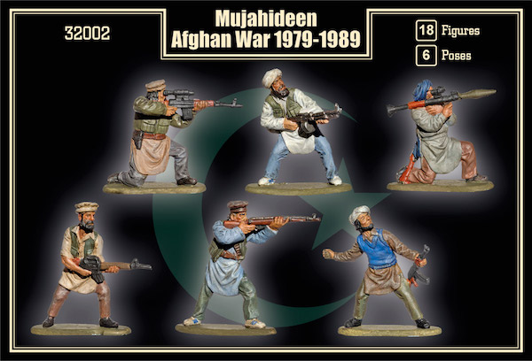Mars 1/32 Mujahideen Afghan war 1979 -1989 # 32002