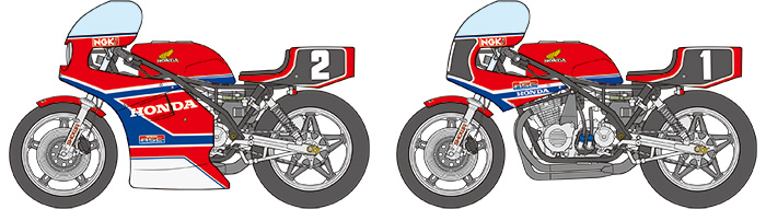 Tamiya 1/12 Honda RS1000 Endurance # 14014 - Plastic Model Kit