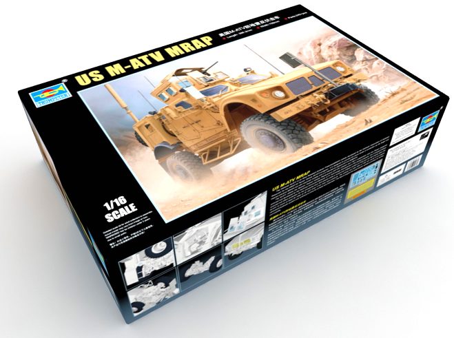 Trumpeter 1/16 US M-ATV MRAP (Oshkosh) # 00930 - Plastic Model Kit