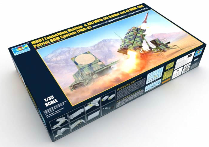Trumpeter 1/35 M901 Launching Station & AN/MPQ-53 Radar Set # 01022