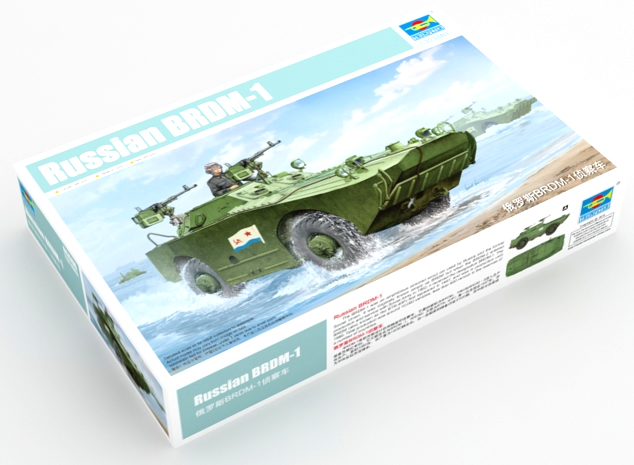 Trumpeter 1/35 Russian BRDM-1 # 05596 - Plastic Model Kit