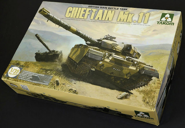 Takom 1/35 British Chieftain Mk 11 # 02026 - Plastic Model Kit