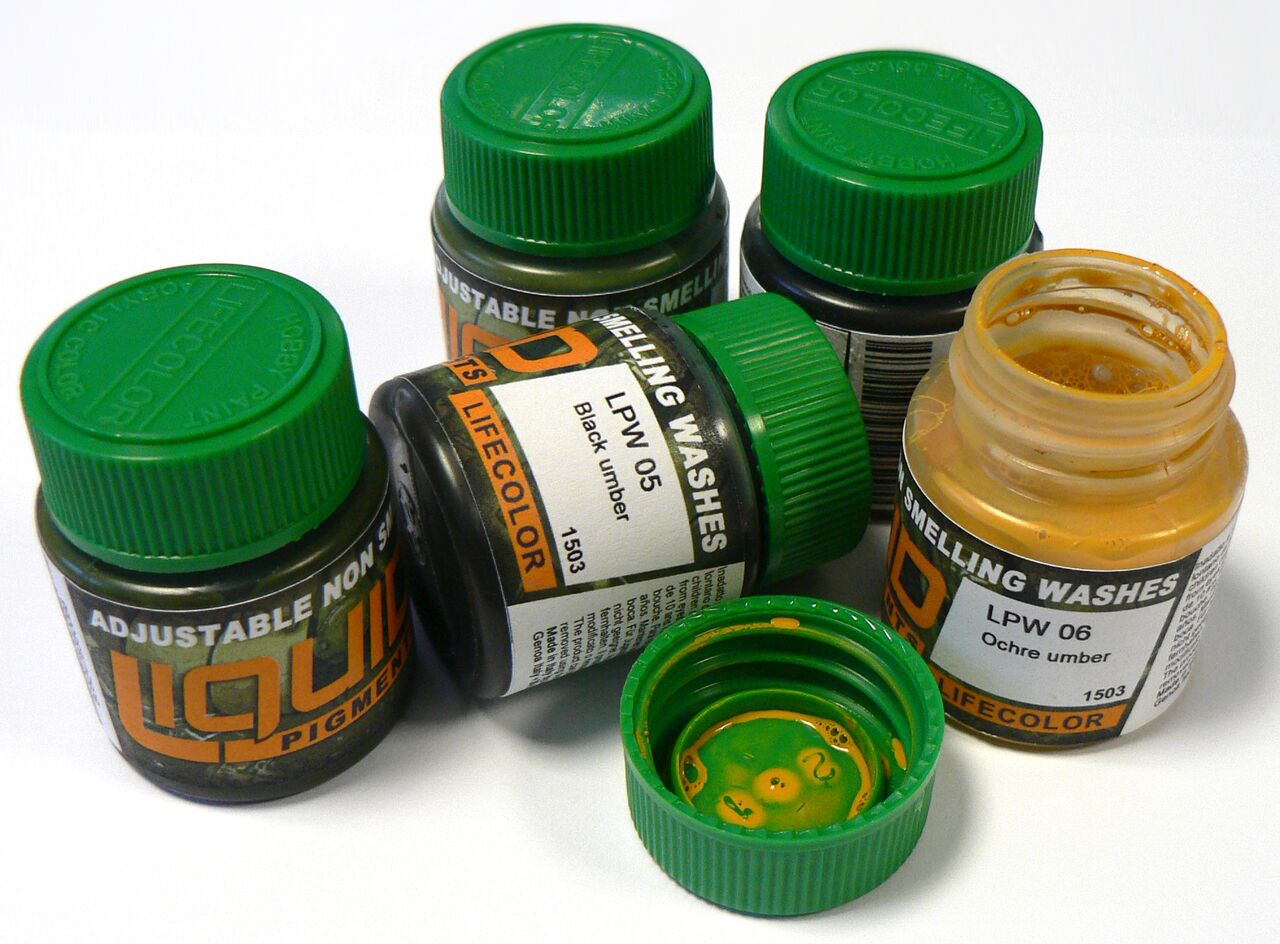 LifeColor Liquid Pigment Rust Wizard Set # LC-LP02