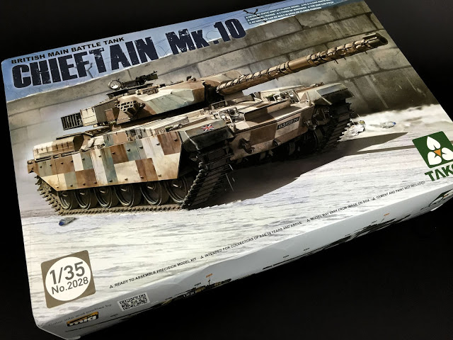 Takom 1/35 British Chieftain Mk 10 # 02028 - Plastic Model Kit