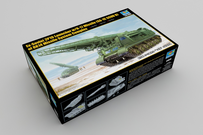 Trumpeter 1/35 Ex-Soviet 2P19 Launcher w/R-17 Missile (SS-1C SCUD B) # 01024