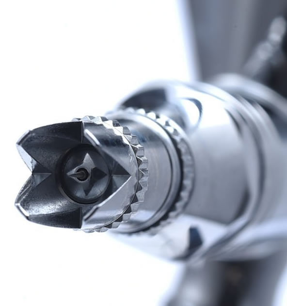 Mr Hobby 0.3mm Mr Procon Boy Double Action Platinum Airbrush # PS289