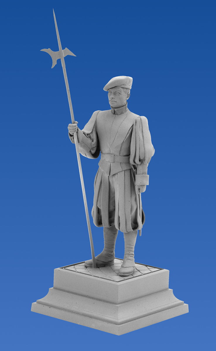 ICM 1/16 Vatican Swiss Guard (100% new moulds) # 16002