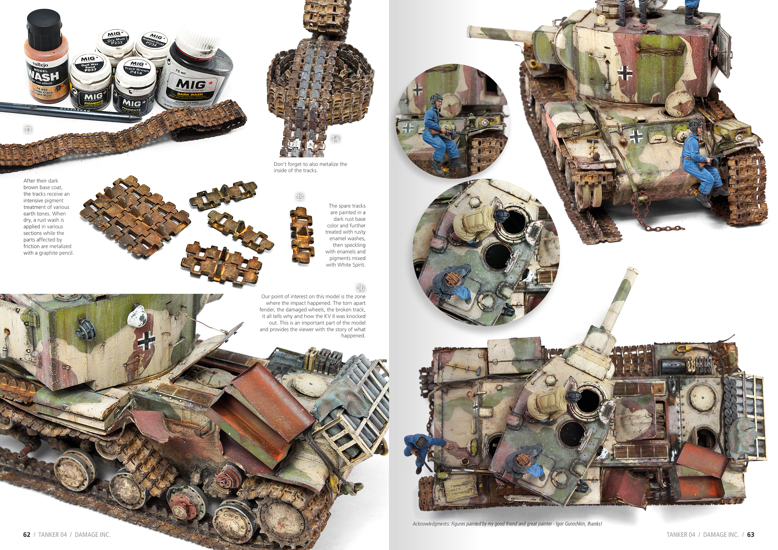 AK Interactive Tanker Techniques Magazine Issue 04 Damage Inc # 4820