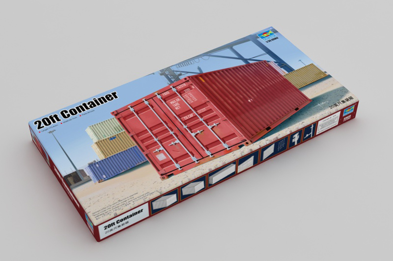 Trumpeter 1/35 20ft Container # 01029 - Model Kit