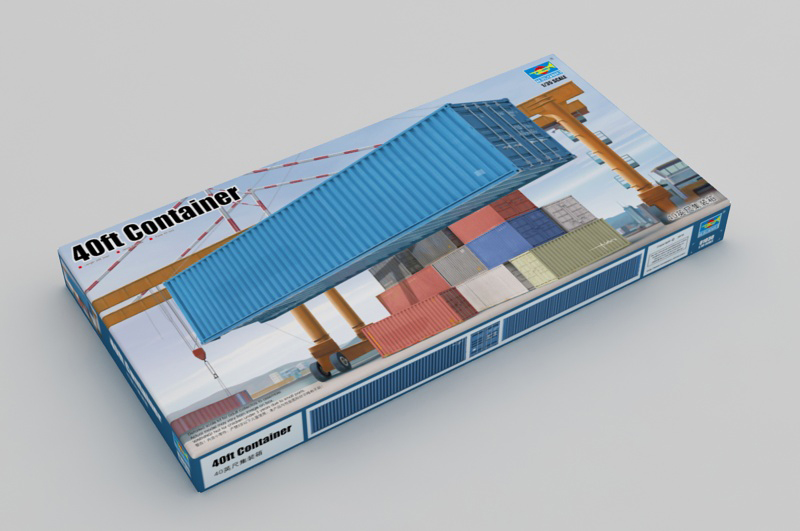 Trumpeter 1/35 40ft Container # 01030 - Model Kit