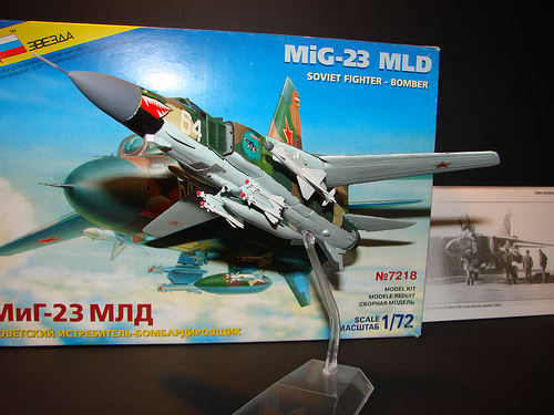 Zvezda 1/72 MiG-23MLD # 7218 - Plastic Model Kit Zvezda 1/72 MiG-23MLD # 7218 - Plastic Model Kit