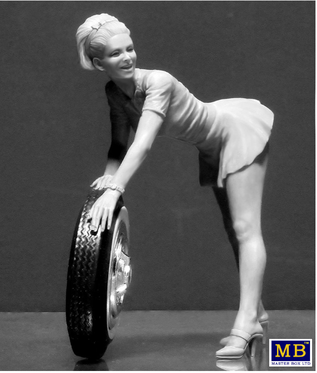 Masterbox 1/24  "Pin-up series, A Short Stop No. 3 # 24017