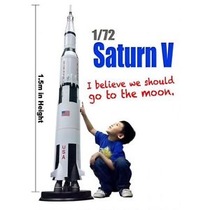 Dragon 1/72 Saturn V w/Sky Lab (Space) # 50392