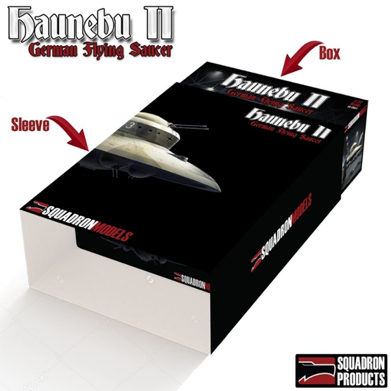 Squadron 1/72 HAUNEBU II - GERMAN FLYING SAUCER # 0001