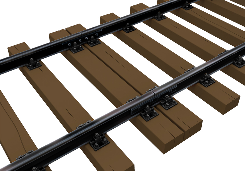 Miniart 1/35 Railway Track European Gauge # 35561