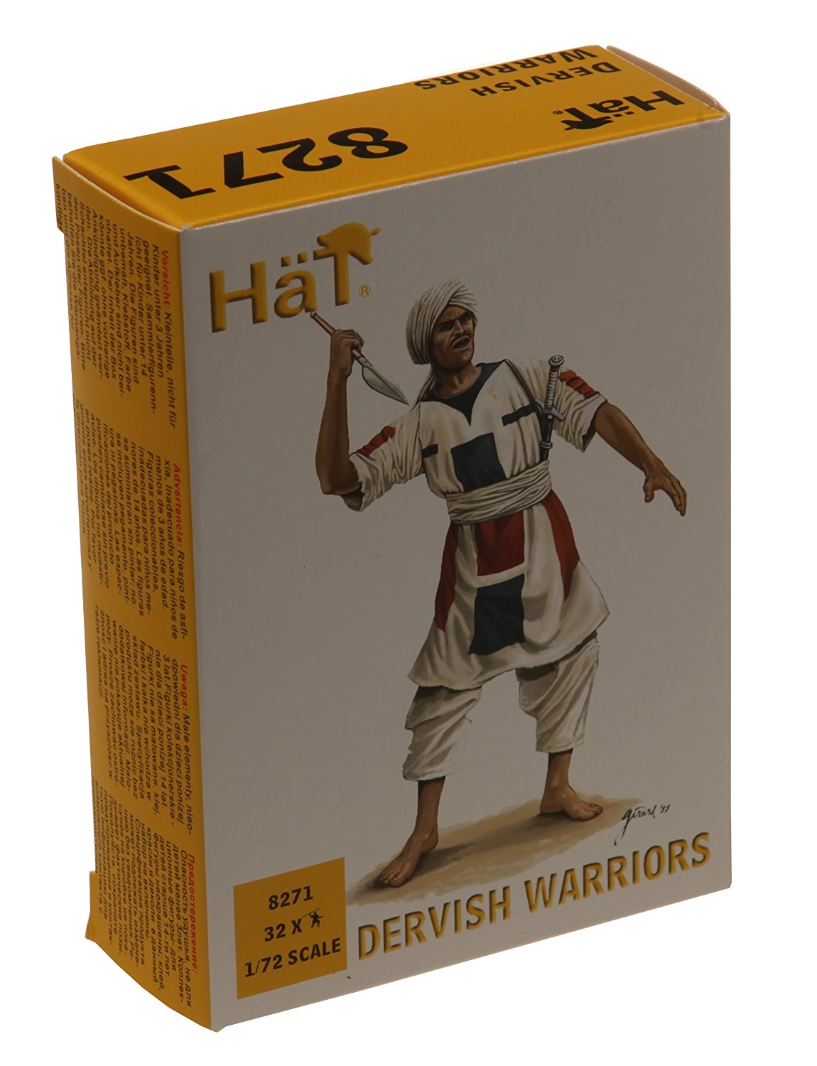 Hat 1/72 Dervish Warriors (Colonial) # 8271
