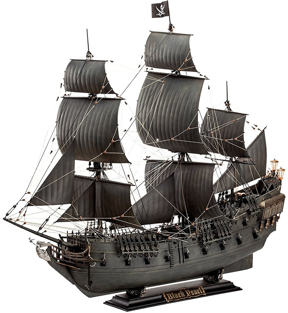 Revell 1/72 Black Pearl Pirate Ship # 05699