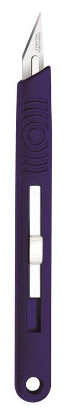 Premium Retractable Blade Knife with 5 No.10A straight blades # 9206