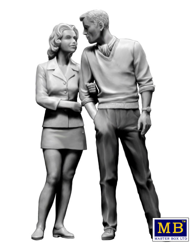 Masterbox 1/24 Bob and Sally - The Happy Couple # 24029