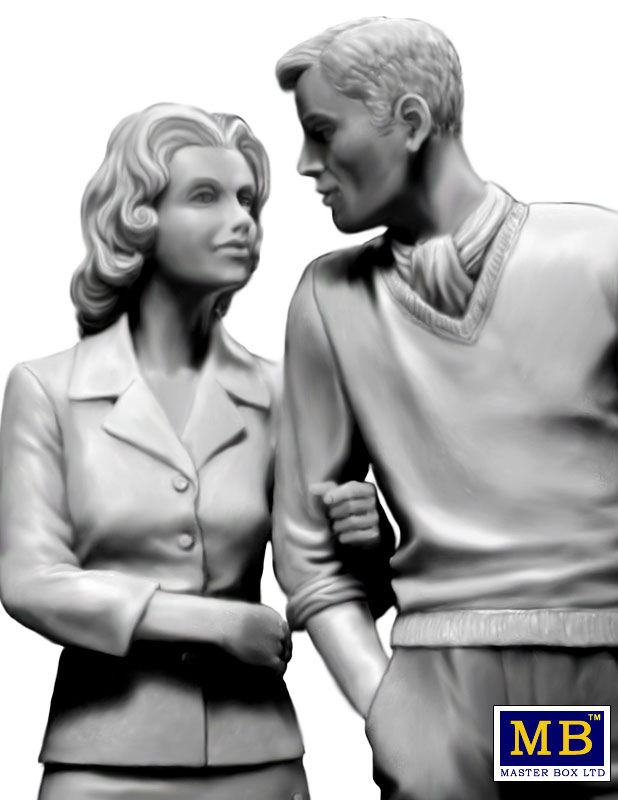 Masterbox 1/24 Bob and Sally - The Happy Couple # 24029
