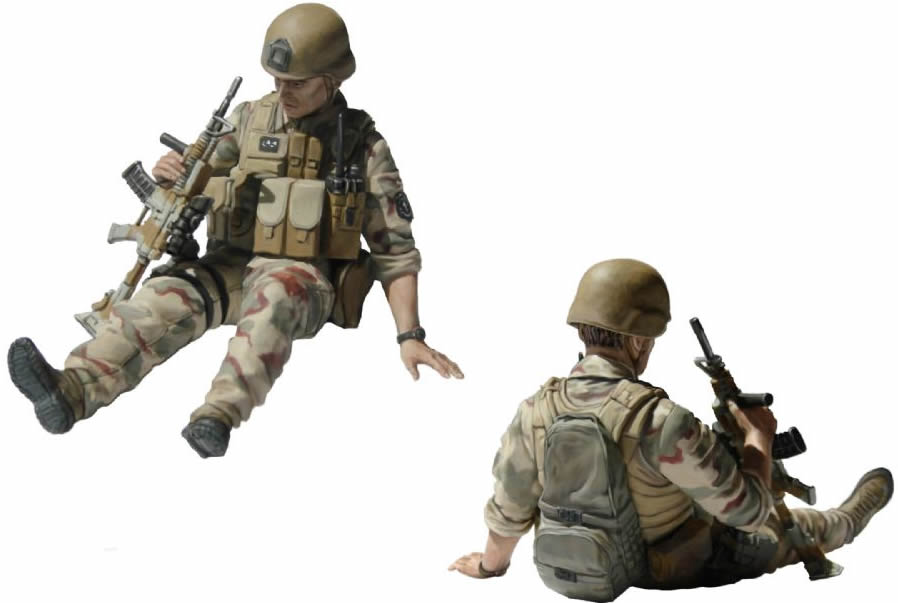 Masterbox 1/35 - Under Fire Modern US Infantry # 35193