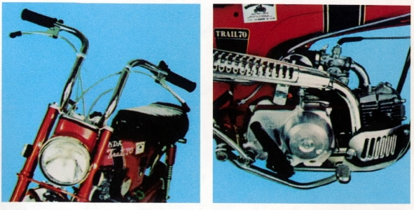 MPC 1/8 Honda Trail 70 - Mini Bike # 833