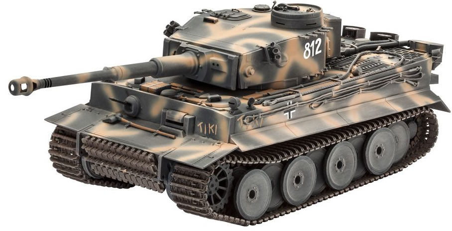 Revell 1/35 Tiger I Ausf.E 75th Anniversary Model Gift Set # 05790
