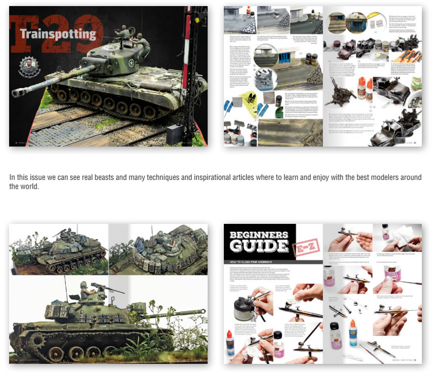 AK Interactive Beasts Of War Tanker Issue 08 # 4832