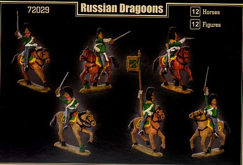 Mars 1/72 Napoleonic Russian Dragoons # 72029