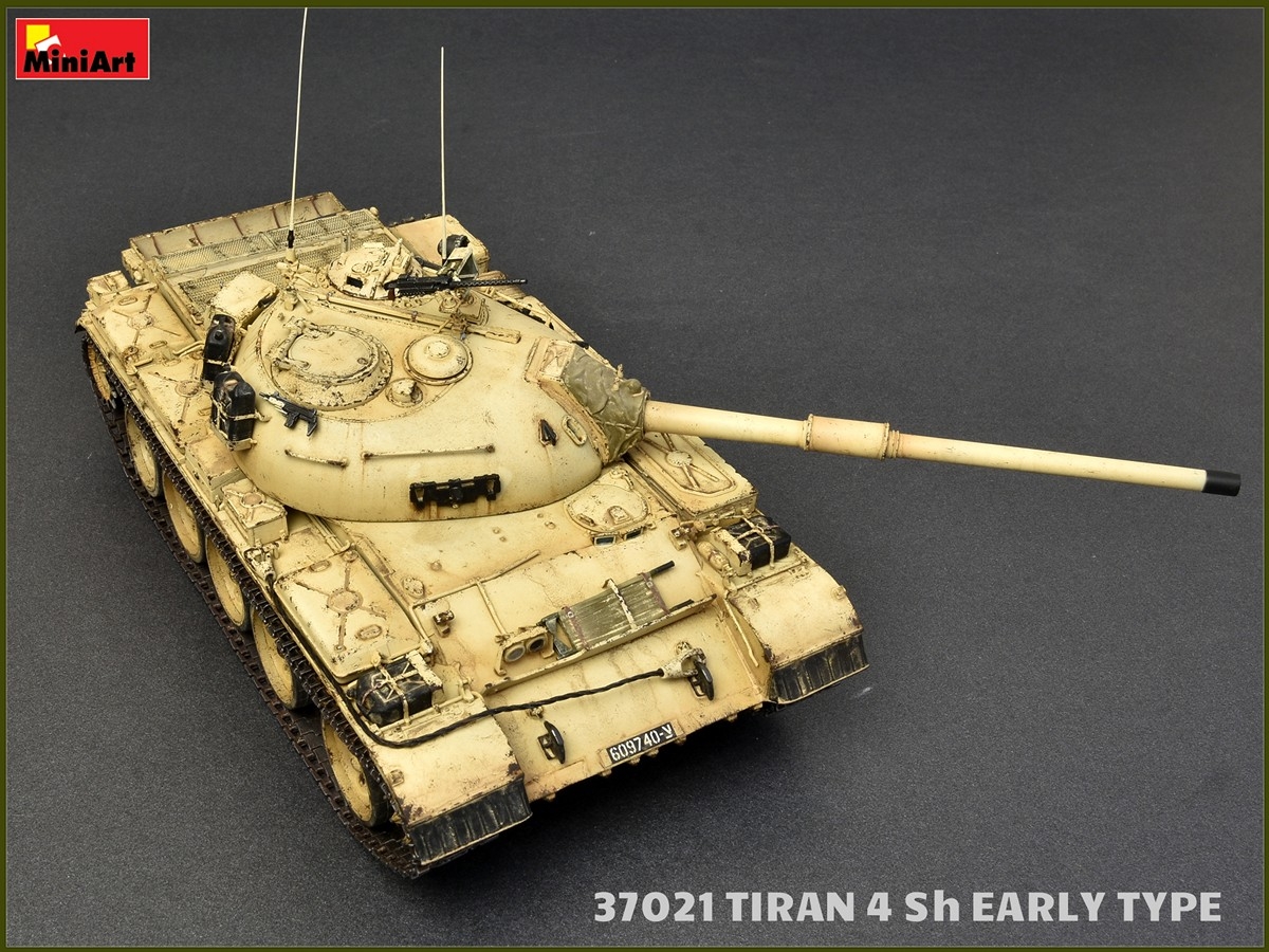 Miniart 1/35 Tiran 4 Sh Early Type. Interior Kit # 37021