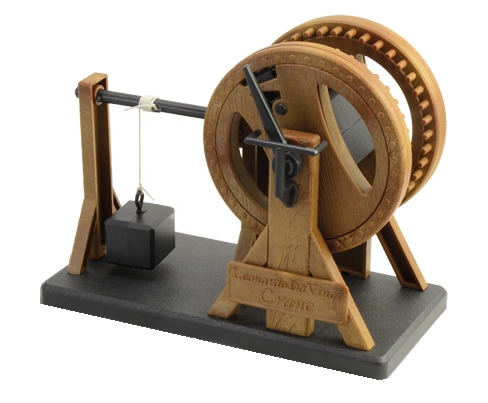 Italeri Leonardo Da Vinci: Leverage Crane # 3112 Italeri Leonardo Da Vinci: Leverage Crane # 3112