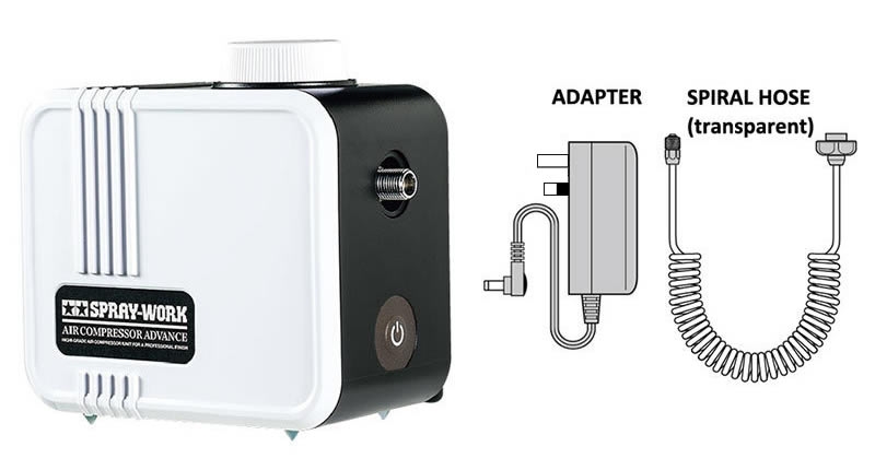 Tamiya Spray-Work Air Compressor Advance # 74559