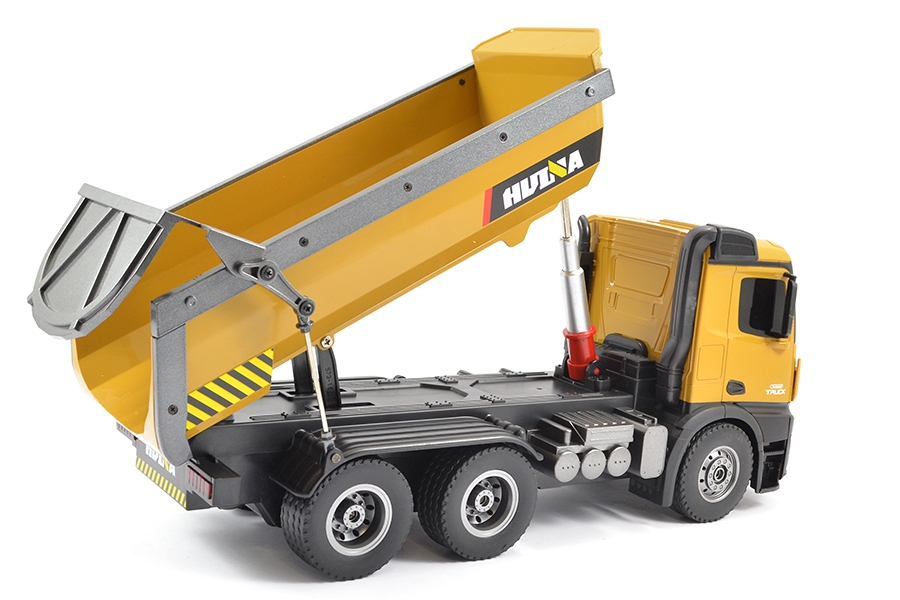 Huina RC 1/14 Tipper/dump Truck 2.4G 10ch w/ Die Cast Cab, Buckets And Wheels # 1573