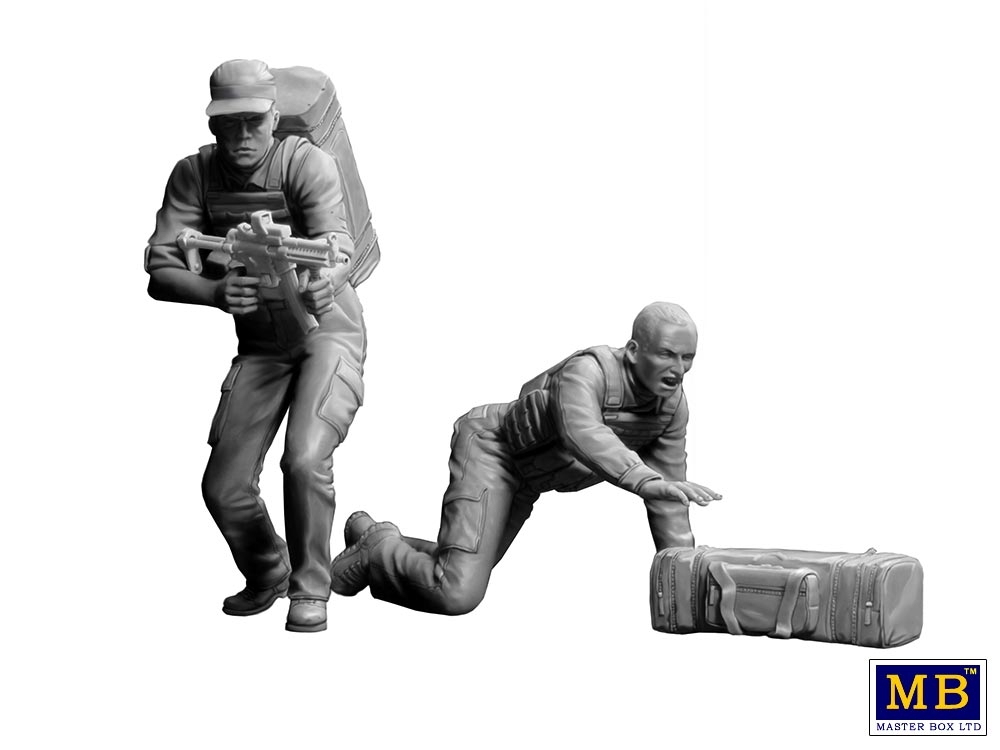 Masterbox 1/24 Heist No.2 - Billy, Its getting to Hot # 24065