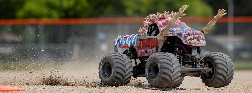 Losi 1/18 Mini LMT Zombie RC Monster Truck