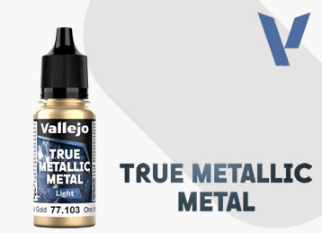 Vallejo True Metallic Metal Colours